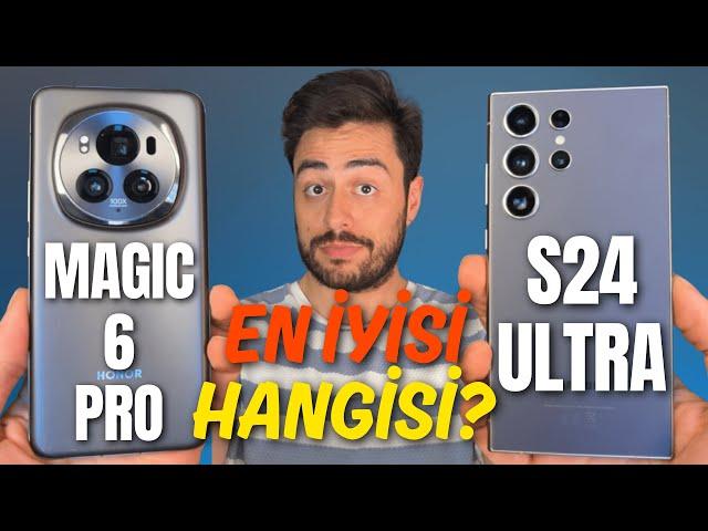 BÜYÜK KAPIŞMA! SAMSUNG S24 ULTRA VS HONOR MAGIC 6 PRO? HANGİSİ DAHA İYİ?!