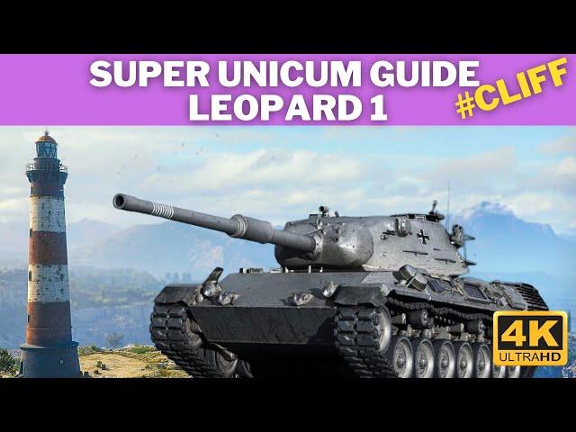 WoT Leopard 1 Super Unicum Guide | EP13 : Cliff