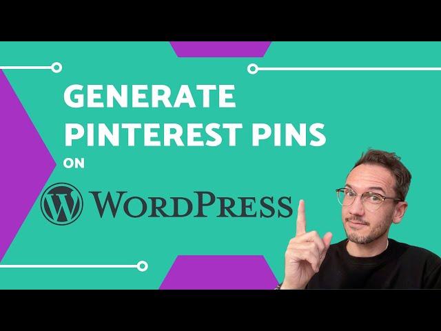 Wordpress Pro Tip - Generate Pinterest pins for your posts