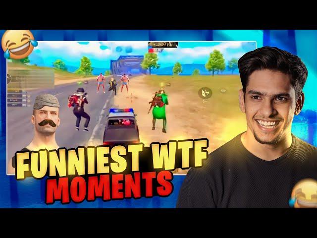 Most Funniest & WTF Moments Ever in PUBG MOBILE/BGMI- Funniest Glitches Ever