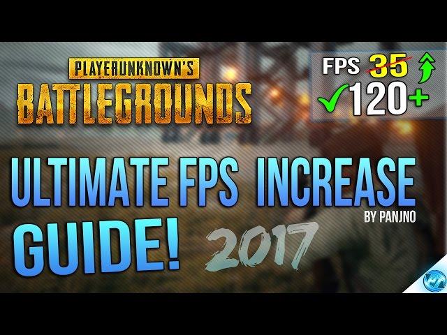  BATTLEGROUNDS: Dramatically increase performance / FPS with any setup! Lag / FPS drop fix