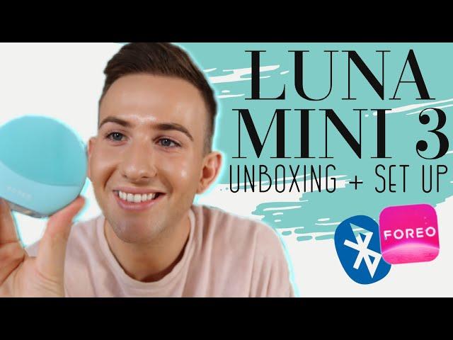 FOREO LUNA Mini 3 First look, Review, Unboxing + How to Connect (Foreo App tutorial)