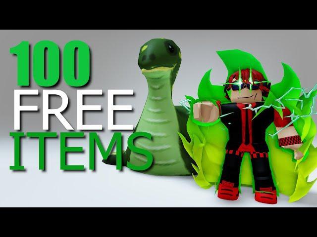 GET 100 ROBLOX FREE ITEMS BEFORE ITS OFFSALE!  *COMPILATION*