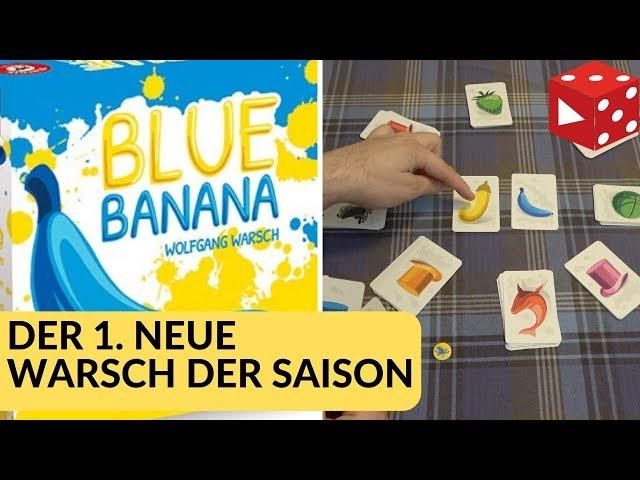 Blue Banana (Wolfgang Warsch, Piatnik 2019) - Witzig, aber nichts für Farbenblinde - offensichtlich