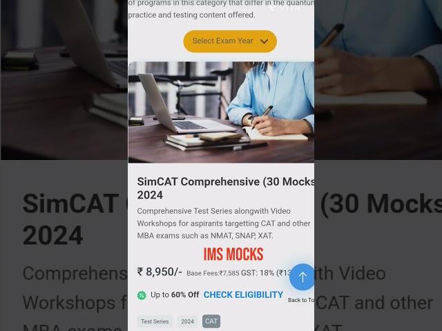 CAT exam best mocks  #catexamprep #cat #catexampreparation #cat2024