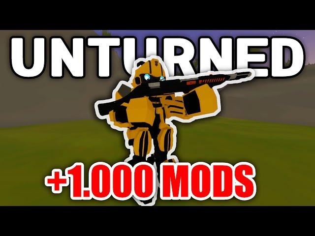 EL SERVIDOR CON MAS MODS DE UNTURNED | *UNA LOCURA*