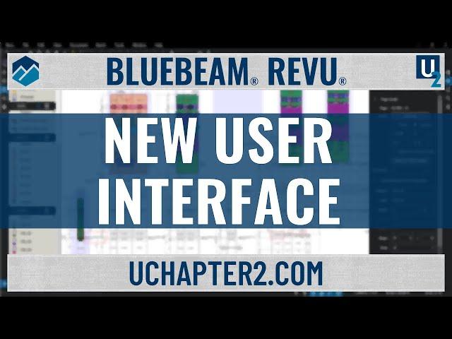 Bluebeam Revu eXtreme 2019 - New User Interface