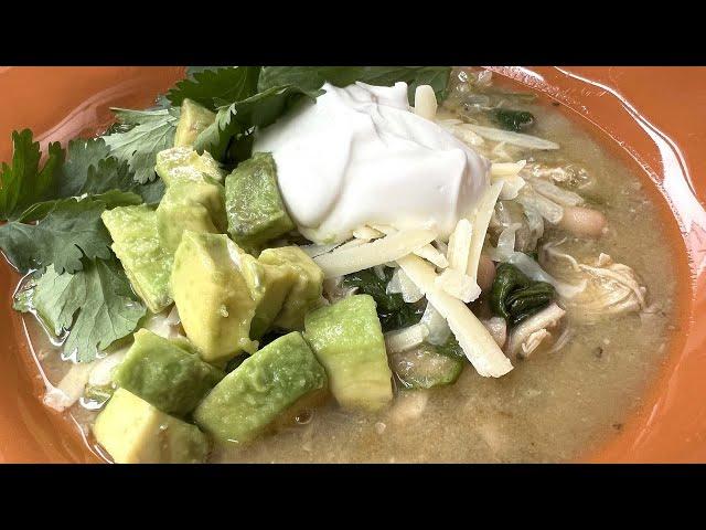 Clinton Kelly's Easy Slow Cooker Chicken + Bean Chili