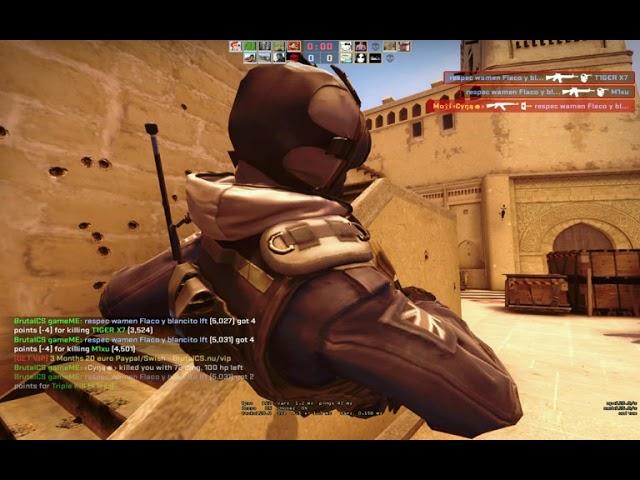 CSGO Deathmatch testing the SteelSeries QCK Heavy.