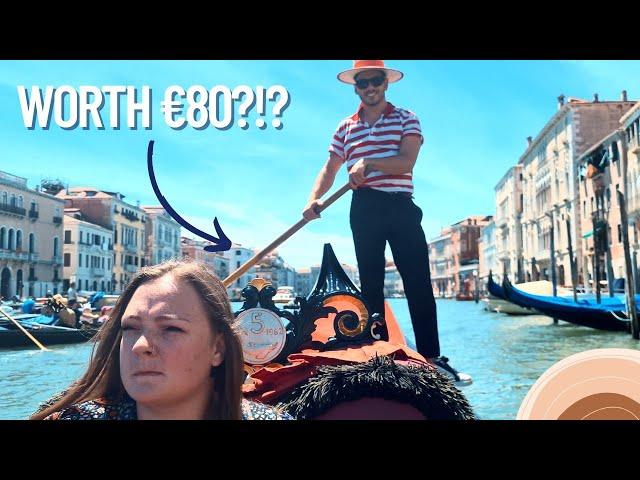 €80 for a Gondola Ride in Venice - Is it Worth It? (Venice Travel Vlog)