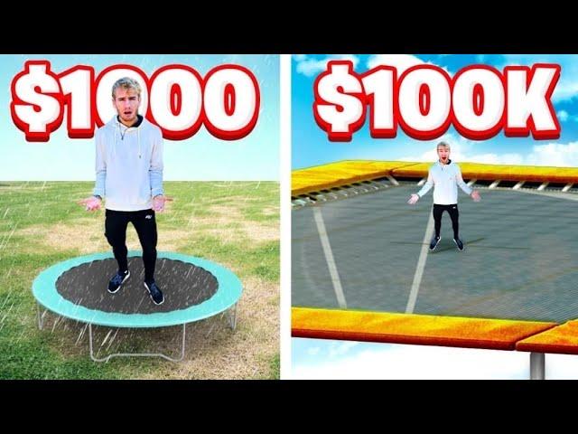 Wallmart Trampoline VS $100,000 Trampoline!