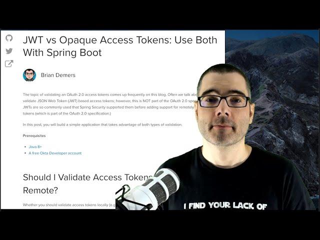 Build a Spring Boot Application That Uses BOTH Opaque and JWT Access Tokens
