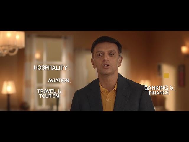 "Follow Your Passion for a successful career," says legendary cricketer Rahul Dravid.