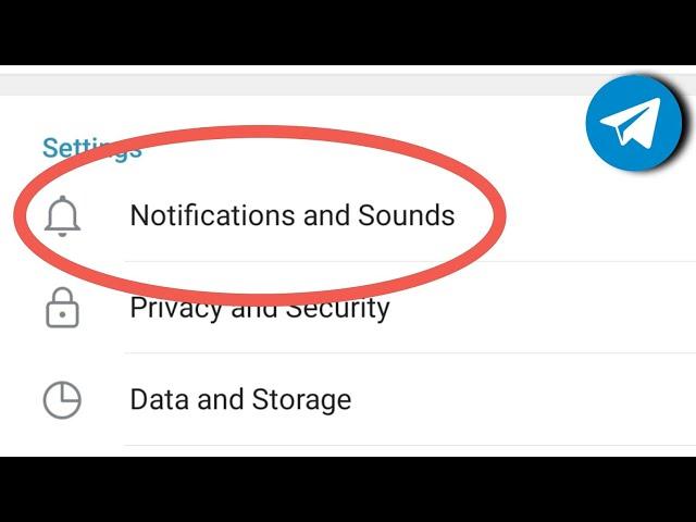 Telegram Notification And Sound Setting | Telegram Audio Settings