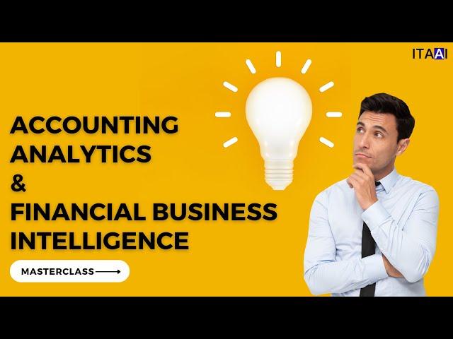 Accounting Analytics & Financial Business Intelligence with Excel - Course introduction