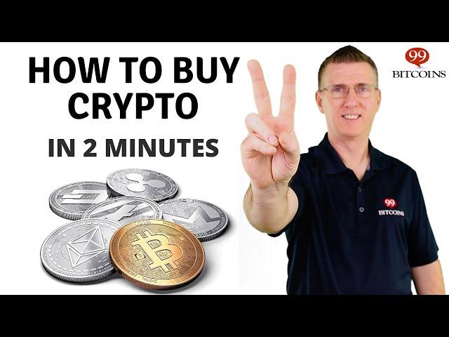 How to Buy Crypto (in 2 minutes) - 2024 Updated