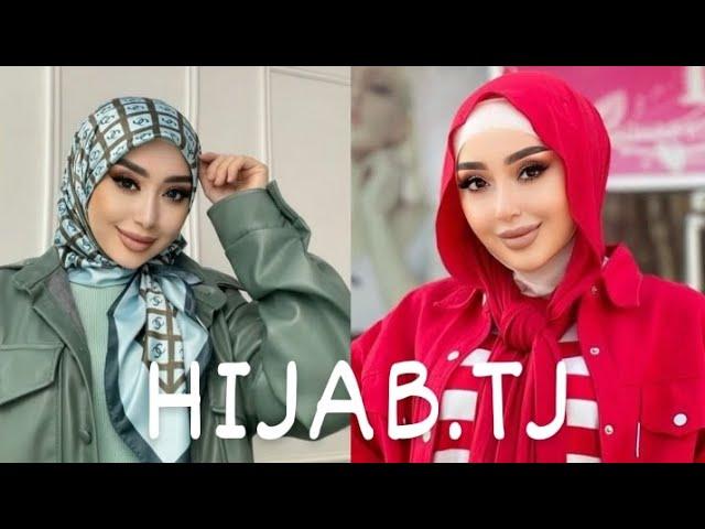 Тарзи осон бастани сатр!Простой способ завязать хиджаб!easy way to tie hijab!))