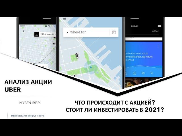 Анализ акции Uber - Разбираемся что происходит с акцией и стоит ли инвестировать в 2021 году?