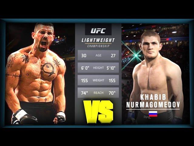 UFC БОЙ Юрий Бойка vs Хабиб Нурмагомедов (com.vs com.)