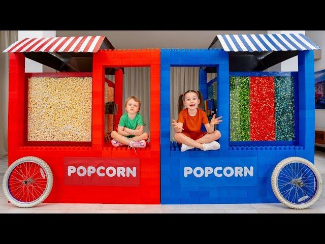 Vania und Mania und Rainbow Popcorn Abenteuer  Sammlung von Videos für Kinder | Vania Mania DE