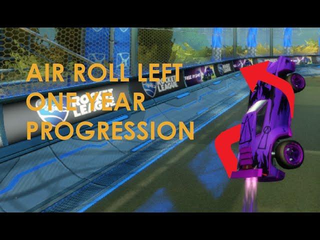 Rocket League Directional Air Roll Progression