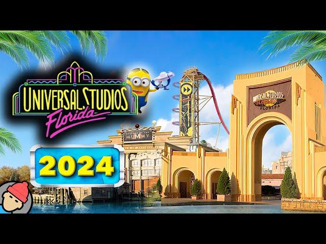 Universal Studios Florida RIDES & ATTRACTIONS 2024 | Universal Orlando Resort