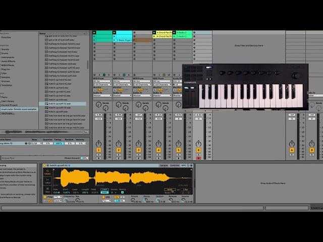 Ableton Live 11 Lite Tutorial Part 2 - 5: Sampling and vocals