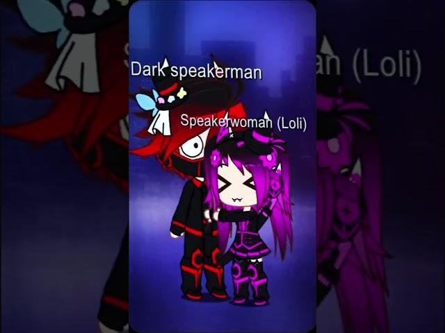 Yeay lolipop ( Dark speakerman and Speakerwoman (Loli) )#skibiditoliet #speakerwoman #darkspeakerman