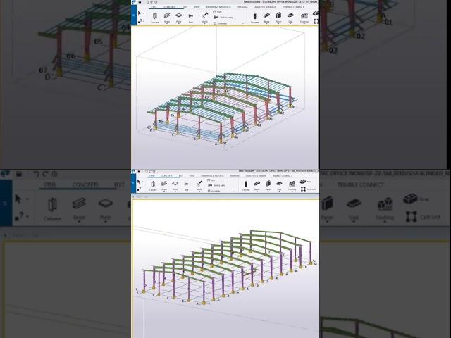 Tekla Structure Work Flow #steelbuildings