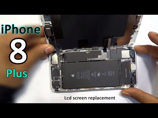 iPhone 8 plus lcd screen replacement full video