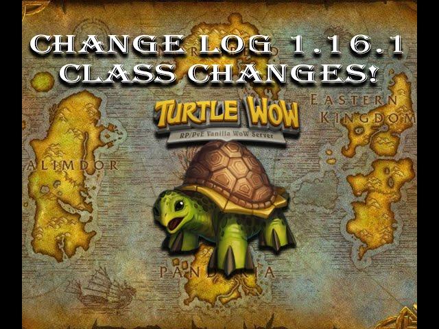 Turtle WoW: 1.16.1 Class Changes!