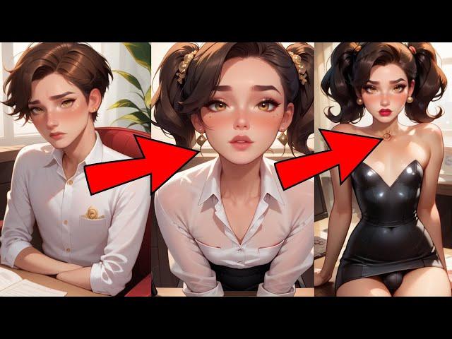 Businessman To Sissy Secretary | TG TF Voiceover Comic Dub Femboy Crossdresser Feminization