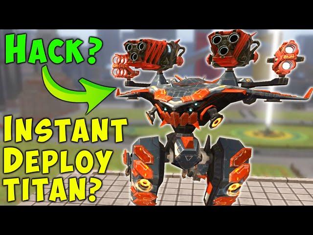 INSTANT TITAN Deploy HACK or BUG? War Robots FFA Gameplay WR