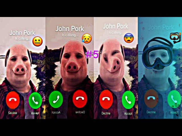 JOHN PORK IS CALLING SOUND VARIATIONS PART 5. I ANSWERED HIM...