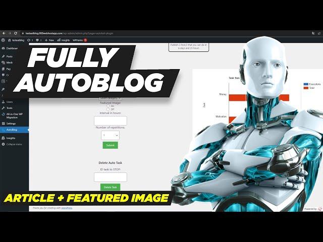 AI Automated Wordpress blogging  | AutoBlog set up tutorial | AutoBlog