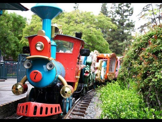 2013 Casey Jr. Circus Train at Disneyland