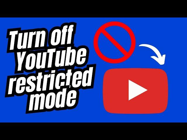 How To FIX & TURN OFF YouTube Restricted Mode Turned On By Your Network Administrator | (PC)