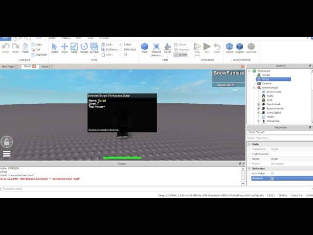 ROBLOX Scripting, GetChildren Function