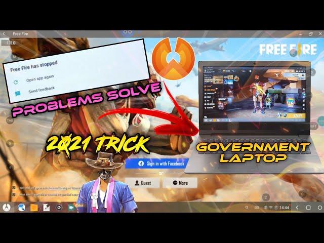 GOVERNMENT LAPTOP FREE FIRE DOWNLOAD||NO LAG ||TAMIL️