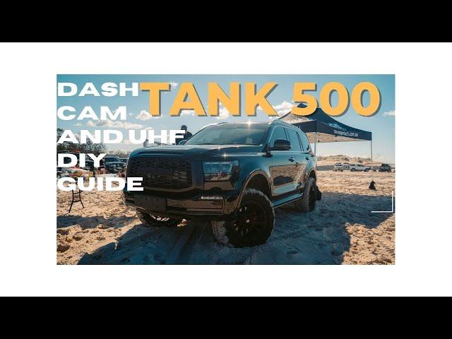 SAVAGE OFF ROAD : Installing the 70mai Dash Cams and Uniden XTRAK80 Pro in Your Tank 500!