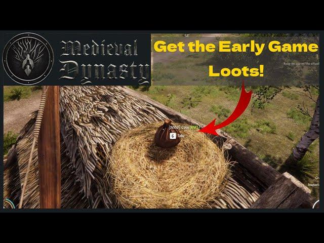 Get the Early Game POI Loot in the Oxbow | Medieval Dynasty Tips and Tricks | Keen Guides