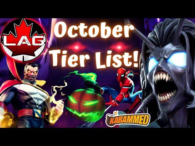 New October Tier List! Count Nefaria & Shathra Debut! Best Champions In MCOC Ranked! - MCOC