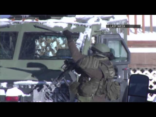 Authorities: Ex-Cop Barricaded in Calif. Cabin