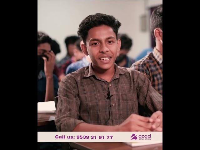 Azad Education students speak....@azadeducation | Edakkara