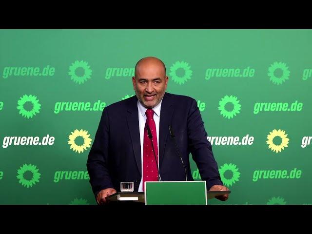 Pressekonferenz mit Omid Nouripour am 09.09.2025