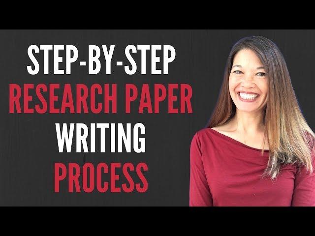 My Step by Step Guide to Writing a Research Paper