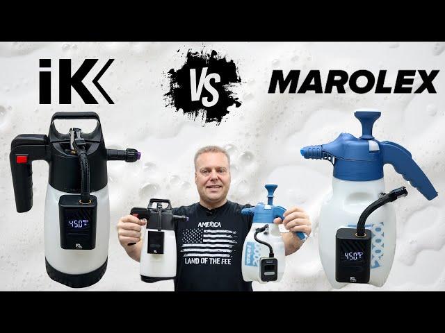 IK vs Marolex | DIY BEST Battery Foamer Conversion | Test & Review