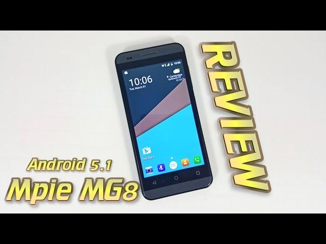 Mpie MG8 3G Smartphone REVIEW - A 41$ Phone.