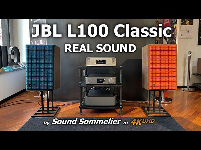 Barry White on JBL L100 Classic Loudspeakers [4Kᵁᴴᴰ]