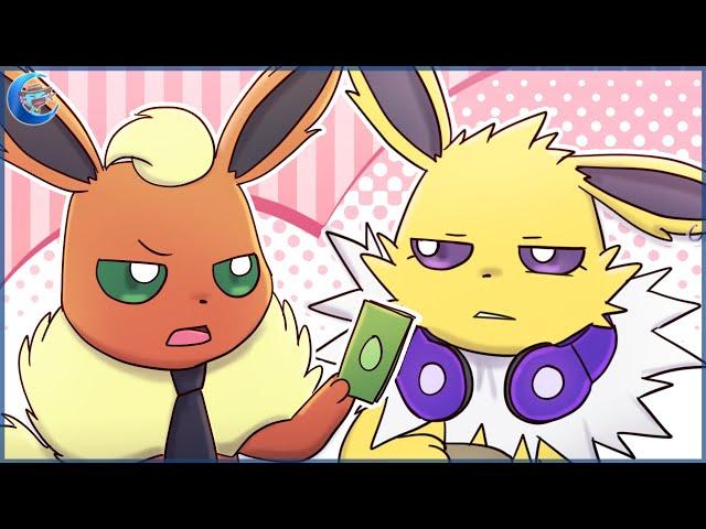 Jolteon why is there a hole in my bagel? - Problematic Eeveelutions【Pokemon animation】